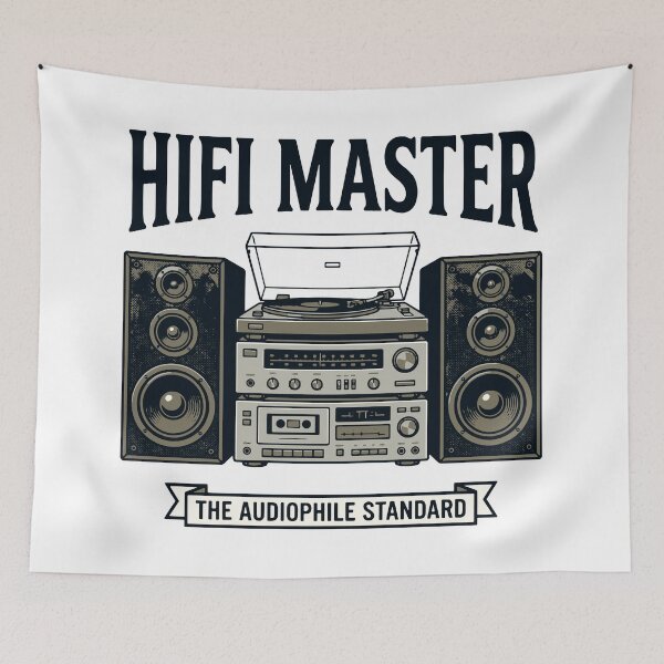 Item preview, Hi-Fi Master | Dark font version designed and sold by heptenart.