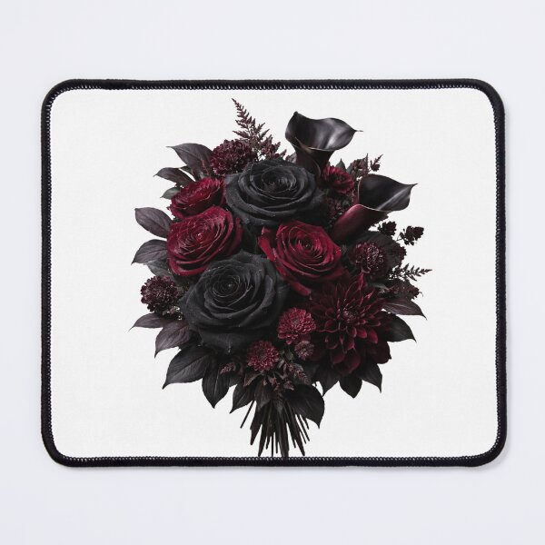 Item preview, Shadow Garden Bouquet – Dark Botanical Arrangement designed and sold by GeaSupplyStudio.