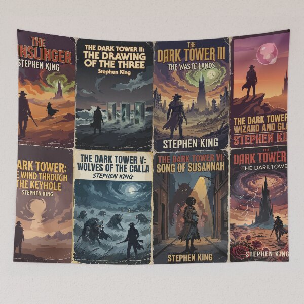 Item preview, The Dark Tower Complete Collection Stephen King designed and sold by tigrootiger.