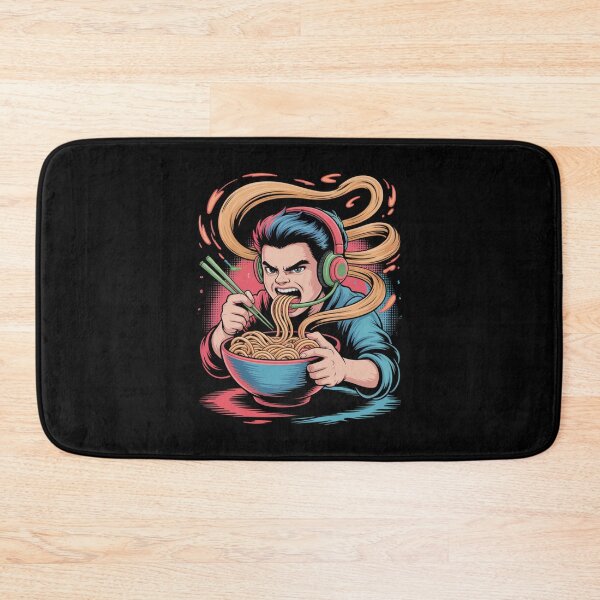 Item preview, Ramen Gamer — Noodles, Headset, No Breaks V1 designed and sold by DarylWelsh2024.