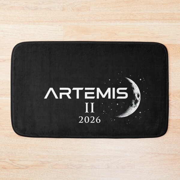 Aperçu de l'œuvre Conception de la mission spatiale Artemis II pour un lancement lunaire en 2026 créée et vendue par Clairenity Studio.