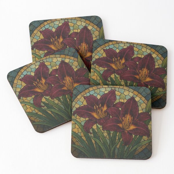 Item preview, Daylily Mosaic designed and sold by lifeinspired4u.