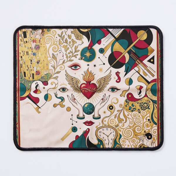 Item preview, Gold, blue, red. Abstraction. designed and sold by Natalia-Vlad.