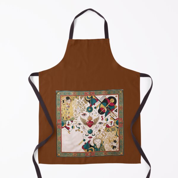 Item preview, Gold, blue, red. Abstraction. designed and sold by Natalia-Vlad.