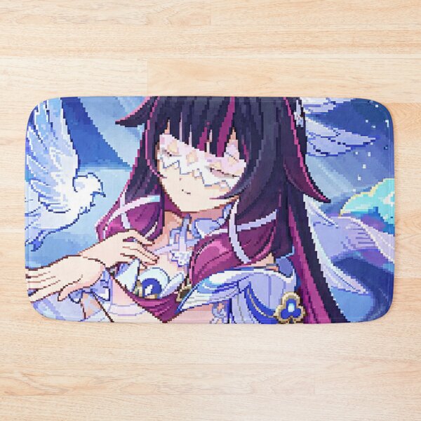 Item preview, columbina genshin pixel art designed and sold by lilypadblue.