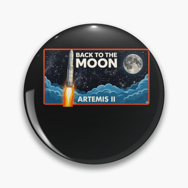 Item preview, Artemis Back to Moon 2026 Space Mission Exploration Design designed and sold by Clairenity Studio.