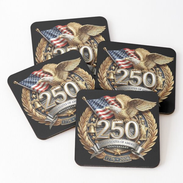 Item preview, America 250 Gold Eagle Liberty designed and sold by VSZNGRFX.