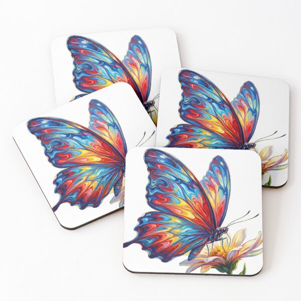 Item preview,  Vibrant Tricolor Butterfly designed and sold by Brochamorocha.