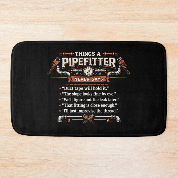 Item preview, Things a Pipefitter Never Says Funny Gift Tee designed and sold by AsKartongs.