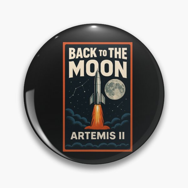Item preview, Artemis Back to Moon 2026 Space Mission Exploration Design designed and sold by Clairenity Studio.