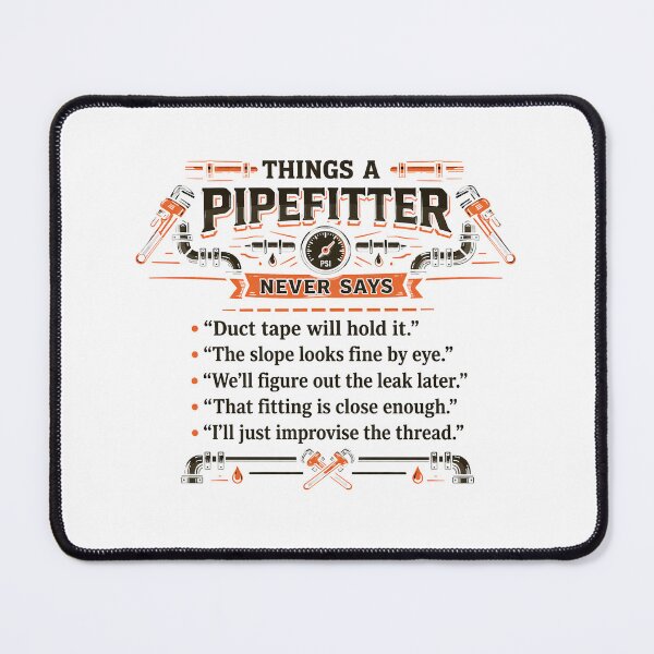 Item preview, Things a Pipefitter Never Says designed and sold by AsKartongs.