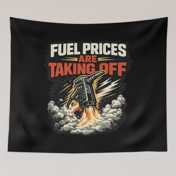 Item preview, Fuel Prices Are Taking Off Graphic designed and sold by rocknrollstyles.