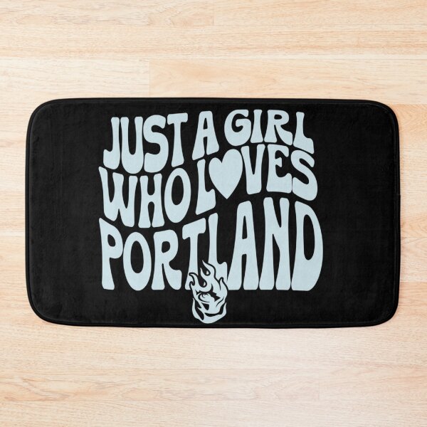 Item preview, Just A Girl Who Loves Portland Retro Wavy Groovy Oregon designed and sold by Ali-printshop.