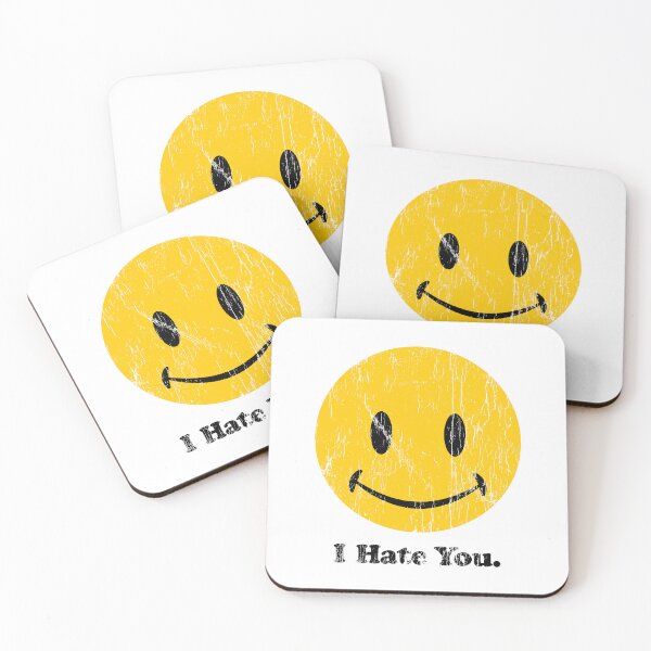 Item preview, Smiley Face I Hate You - worn version designed and sold by The Common Tee.