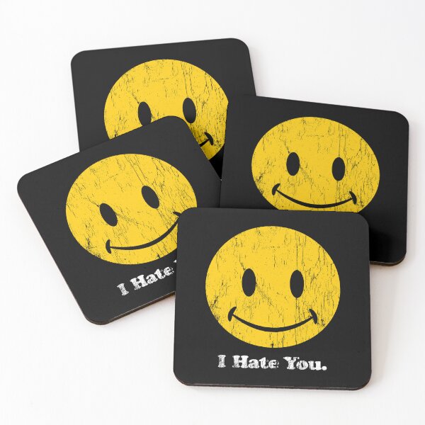 Item preview, Smiley Face I Hate You - worn version designed and sold by The Common Tee.