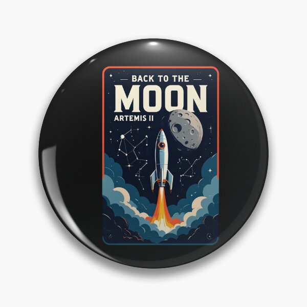 Item preview, Artemis Back to Moon 2026 Space Mission Exploration Design designed and sold by Clairenity Studio.
