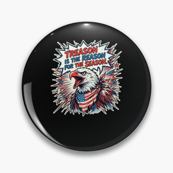 Item preview, Treason Is The Reason For The Season Eagle designed and sold by snowry.
