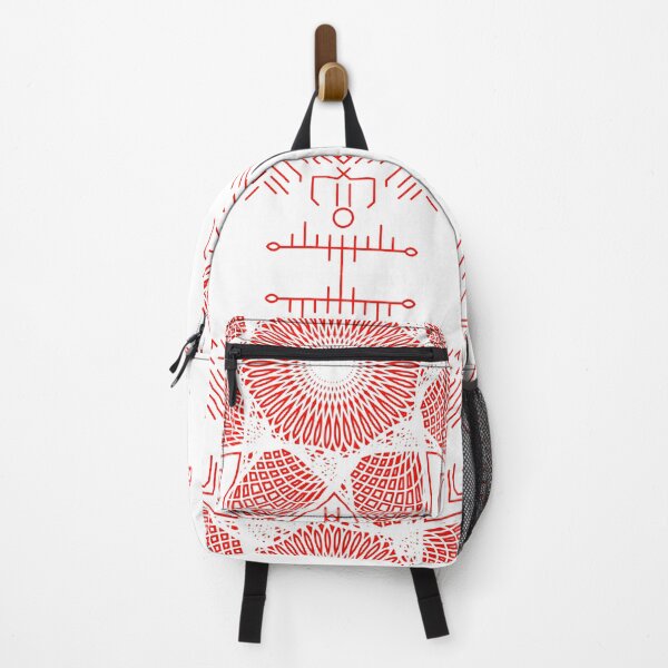 Item preview, Red stripes geometry rosette 9a designed and sold by nogamax.