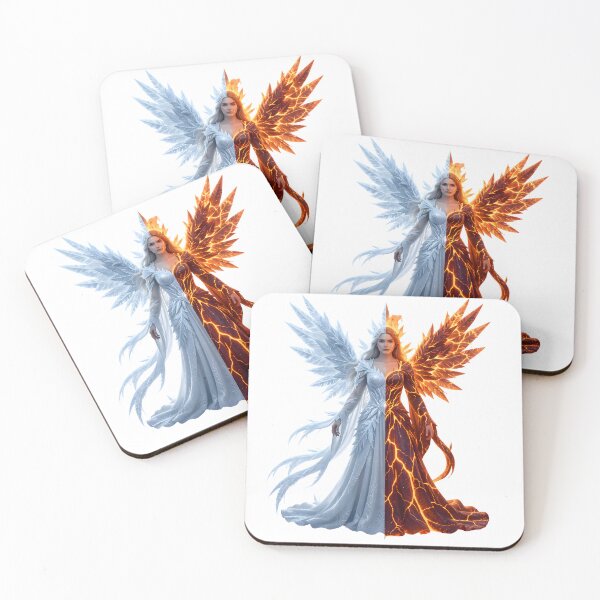 Item preview, Goddess of ice and fire designed and sold by OlderGreen.