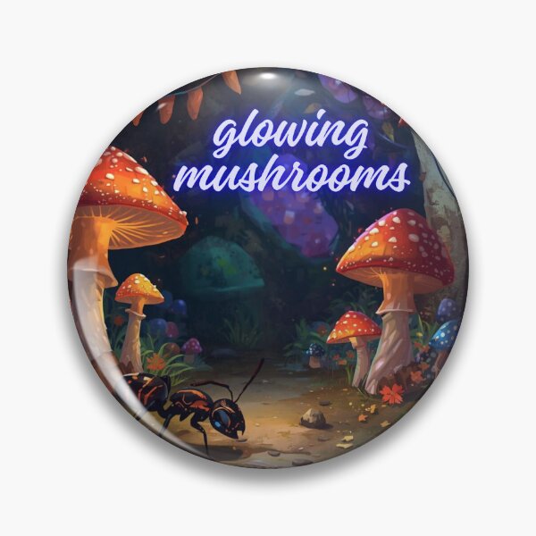 Item preview, Glowing Mushrooms with Ant  designed and sold by Ant Category.