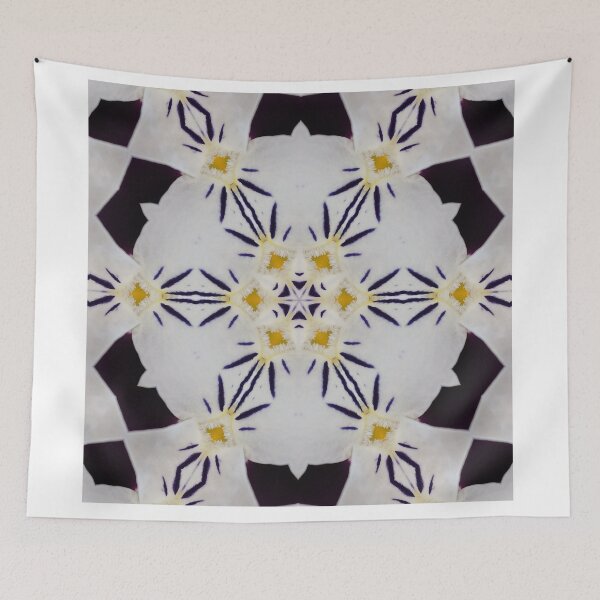 Item preview, Hypnotic Floral Pattern - Delicate Geometric Flower designed and sold by SilentBloomLab.