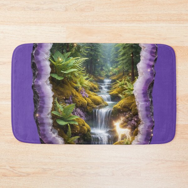 Item preview, Mystical Forest Inside Amethyst Crystal designed and sold by AwesomeDigiShop.