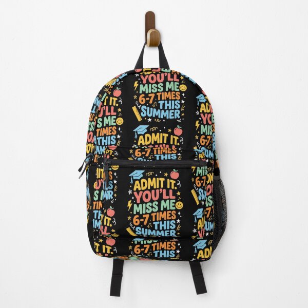 Item preview, Admit It You'll Miss Me 6-7 Times This Summer Funny Teacher designed and sold by Ali-printshop.