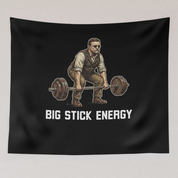 Item preview, Theodore Roosevelt Deadlift Vintage Strongman Gym designed and sold by snowry.