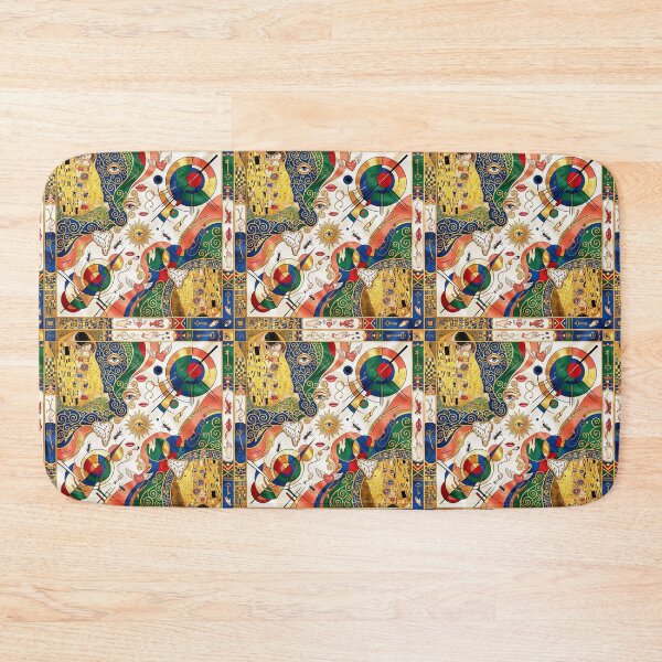 Item preview, Gold, blue, red. Abstraction. designed and sold by Natalia-Vlad.