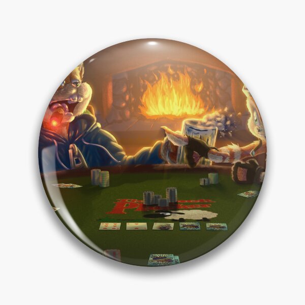 Item preview, Poker Night at the Cock and Plucker designed and sold by Alcoholic Tails.