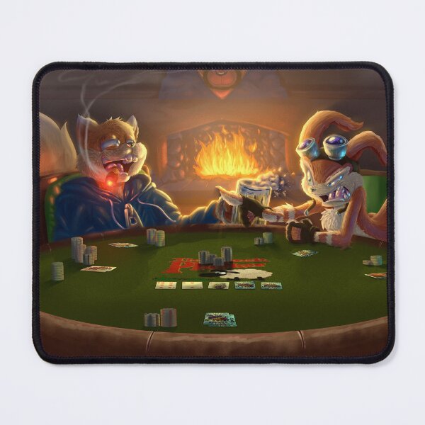 Item preview, Poker Night at the Cock and Plucker designed and sold by Alcoholic Tails.