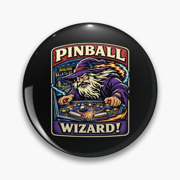 Item preview, Pinball Wizard Retro designed and sold by Forged in the Warp.