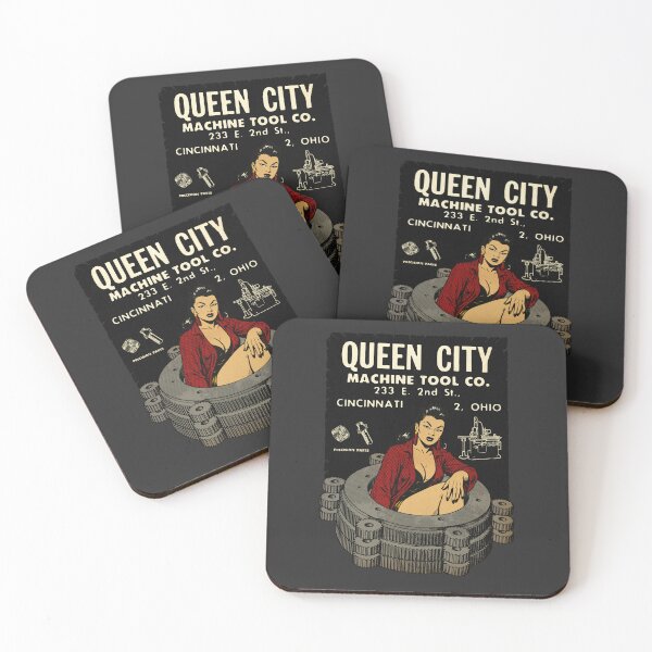 Item preview, Vintage Ohio Machine Shop Pinup designed and sold by Kujo Dangerous Vintage.