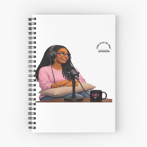 Item preview, Female podcast creator with a modern style designed and sold by Prosperiré.