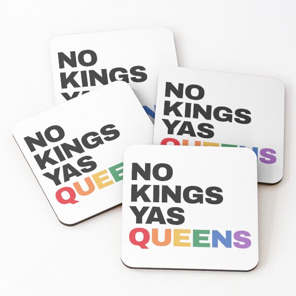 Item preview, NO KINGS YAS QUEENS designed and sold by oddwonders.