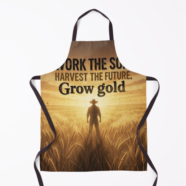 Item preview, Work the Soil. Harvest the Future. Grow Gold. designed and sold by Speedyclassic.