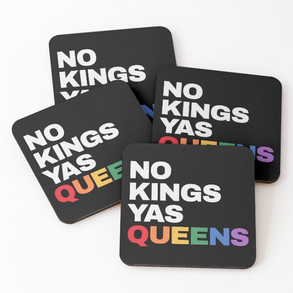 Item preview, NO KINGS YAS QUEENS designed and sold by oddwonders.