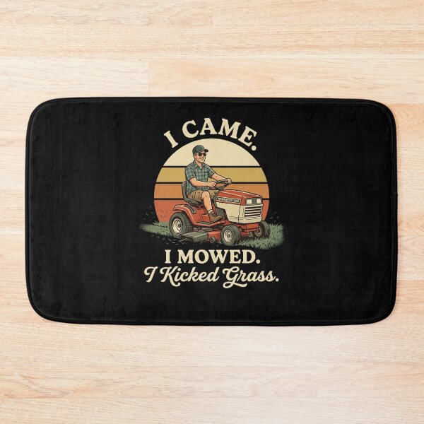 Item preview, I Came I Mowed I Kicked Grass Lawn Mowing Dad designed and sold by snowry.