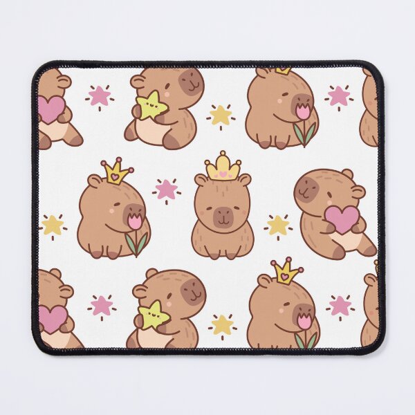 Item preview, Kawaii Capybara Pattern designed and sold by StephysStore97.