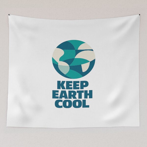 Item preview, Keep Earth Cool designed and sold by LuveraxArt.