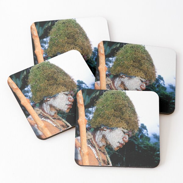 Item preview, Papua New Guinea Villager At Cultural Sing Sing designed and sold by DEC02.