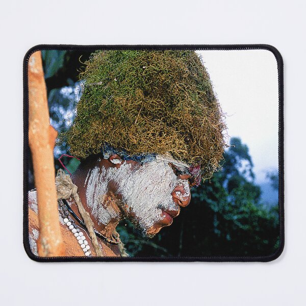 Item preview, Papua New Guinea Villager At Cultural Sing Sing designed and sold by DEC02.