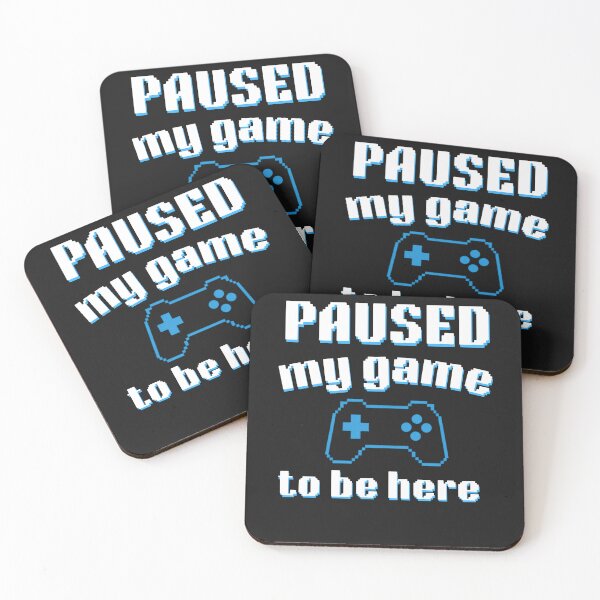 Item preview, I paused my game Okay designed and sold by   Poutine And Plaid .