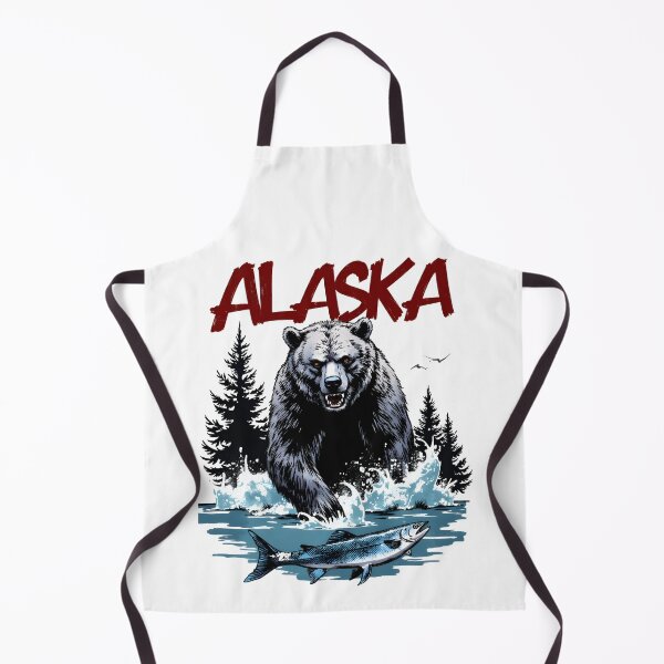 Item preview, Alaska angry bear Grizzly designed and sold by pixeldizajn.