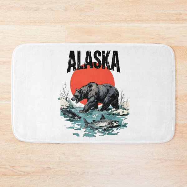 Item preview, Alaska angry dark bear Grizzly designed and sold by pixeldizajn.