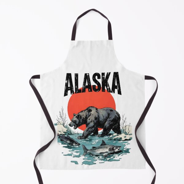Item preview, Alaska angry dark bear Grizzly designed and sold by pixeldizajn.