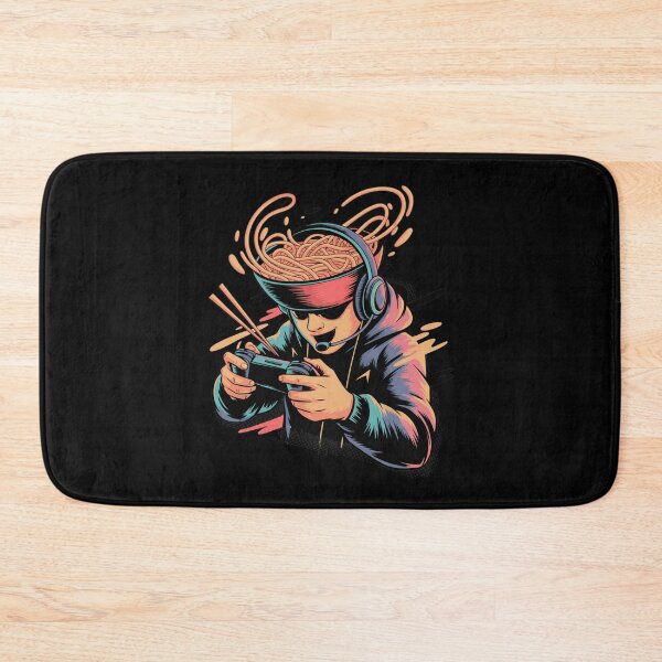 Item preview, Ramen Gamer — Noodles, Headset, No Breaks V2 designed and sold by DarylWelsh2024.