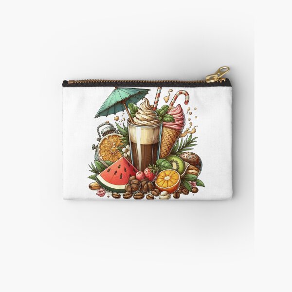 Item preview, Morning Coffee Bliss with Fruit, Mint & Alarm Clock designed and sold by Lulunza.