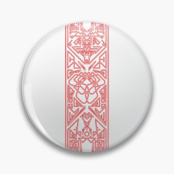 Item preview, Red stripes geometry rosette 3a designed and sold by nogamax.