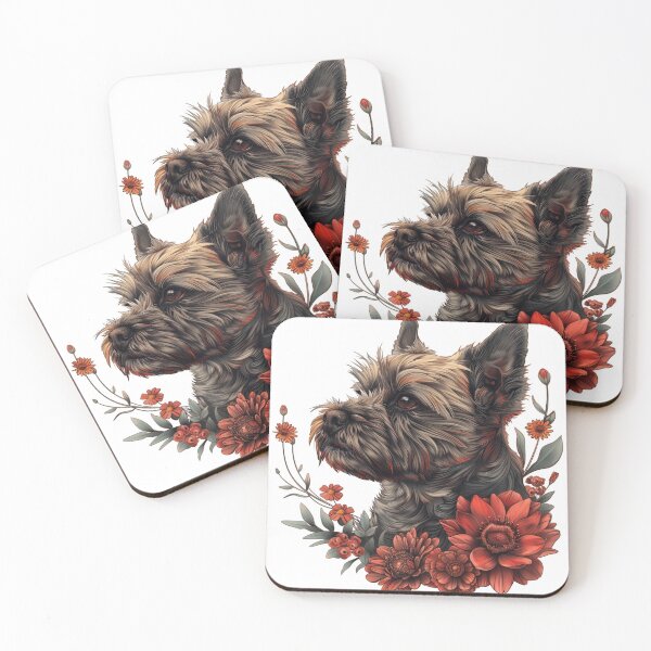 Item preview, Neo-traditional Cairn terrier designed and sold by MendaciousMina.